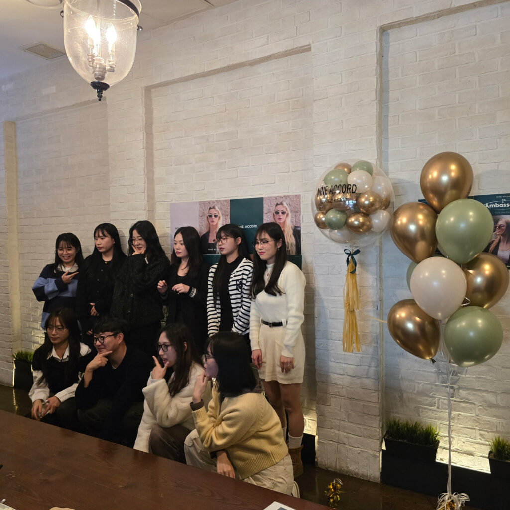 NINE ACCORD首届品牌大使授任仪式现场
